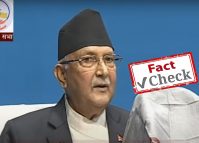 PM makes unfounded claims about PCR test rate, virtues of Nepali diet