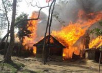 Old photo being circulated as that of recent Chepang settlement fire