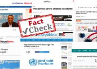 भ्रममा नपर्नुहोस्, नेपाल विश्व स्वास्थ्य संगठनको उच्च जोखिम सूचीबाट हटेको छैन